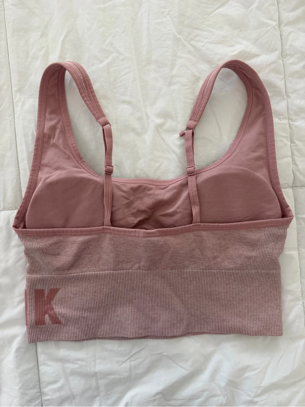 PINK Victoria's Secret Seamless Activewear Set Dusty Rose M/L